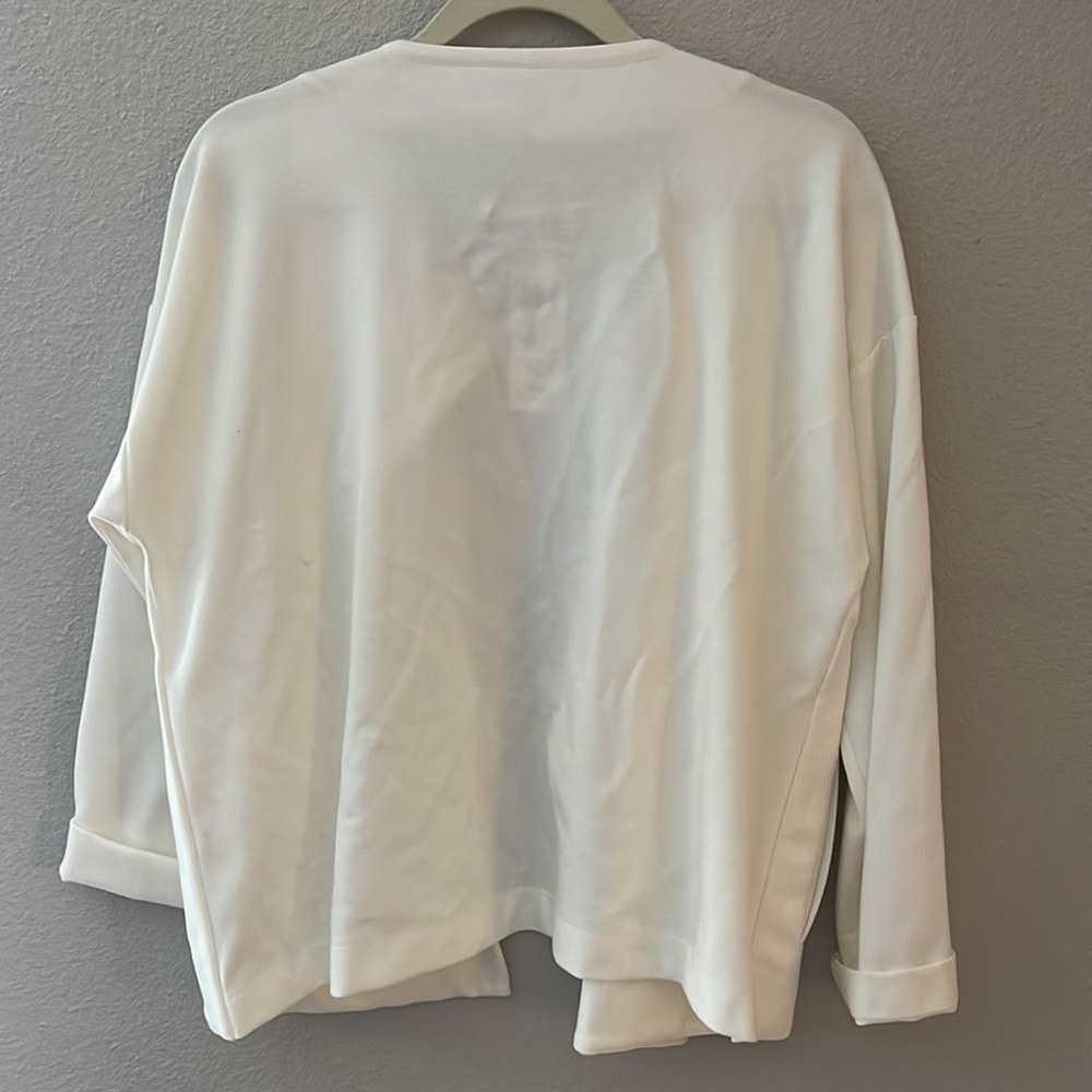 Eileen Fisher Ivory Jacket - Picture 6 of 9